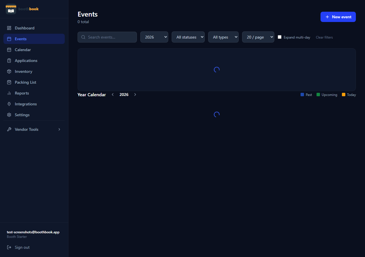 Filter and search your events screenshot